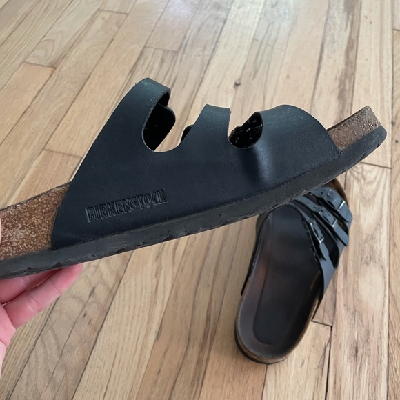 Black Birkenstock Sandals - Picture 4 of 5